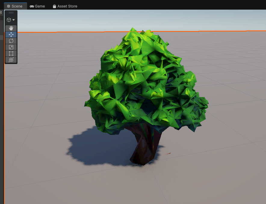 Tree after Blender cleanup - looks terrible